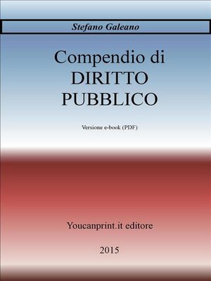 cover image of Compendio di DIRITTO PUBBLICO